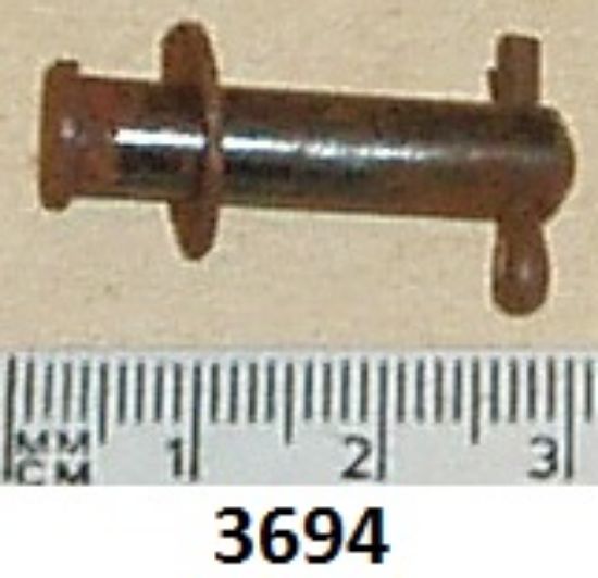 Picture of Pivot bolt/pin : With split pin : Valve lifter lever : Genuine NOS shop soiled : Ex WD