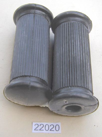 Picture of Footrest rubber : Front : Pair