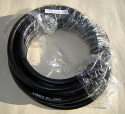 Picture of Oil or fuel pipe black : Per foot : Codan Ethanol proof