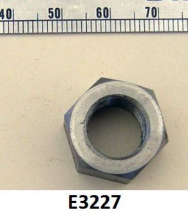 Picture of Nut : Plain : 1/2 inch Cycle X 20TPI : Plated