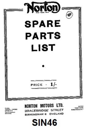 Picture of Parts list : Models Big 4, 16H, 18
