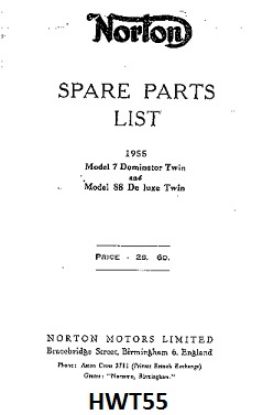 Picture of Parts list : Model 7, 88