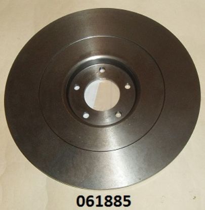 Picture of Brake disc : Cast Iron : Chrome plated : 10.75 ins diameter