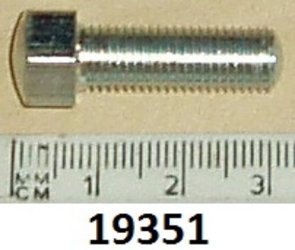 Picture of Bolt : Fork stop : Domed head : Plated 
