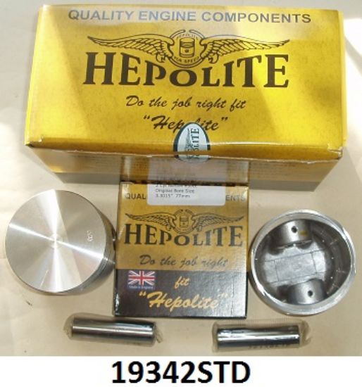 Picture of Piston set : Engine set of 2 : 850cc : 77mm Standard