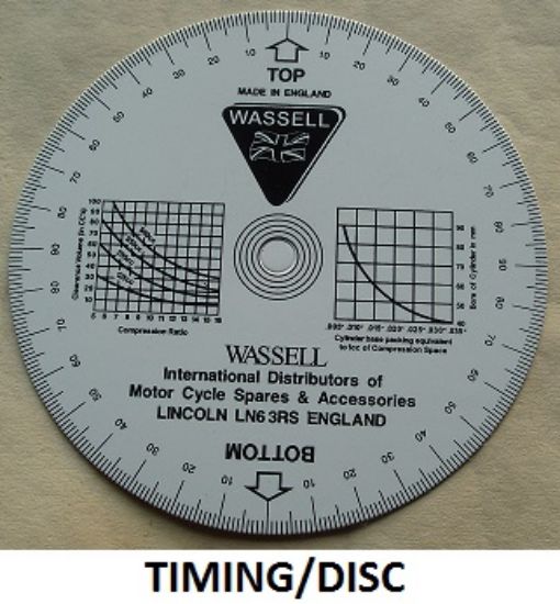 Picture of Timing disc : Camashaft and igntion timing