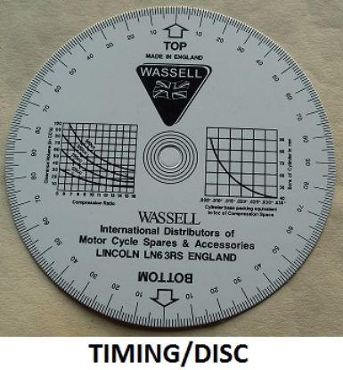 Picture of Timing disc : Camshaft and ignition timing