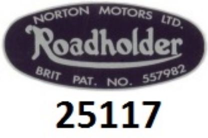 Picture of Roadholder fork decal : Pair : Replaces metal badges