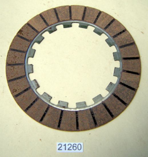 Picture of Clutch plate : Friction : Half bonded : Surflex