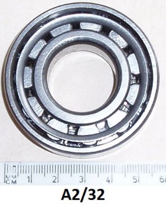 Picture of Main crankshaft bearing : Singles : Not OHC : Roller : Brass cage