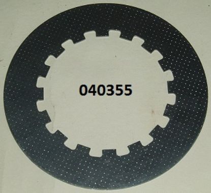 Picture of Clutch plate : Plain : Steel : Internal tang