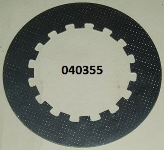 Picture of Clutch plate : Plain : Steel : Internal tang