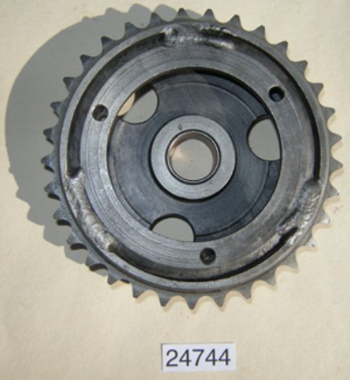 Picture of Starter sprocket with bush :  Genuine NOS shop soiled