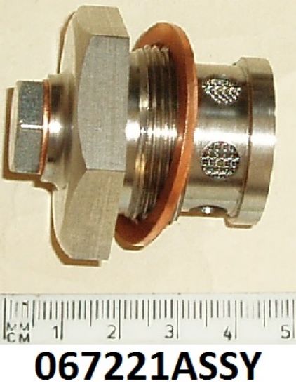Picture of Sump filter assembly : With magnetic drain plug : Stainless steel
