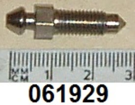 Picture of Bleed nipple : Original type calipers : 1/4UNF thread : Stainless steel