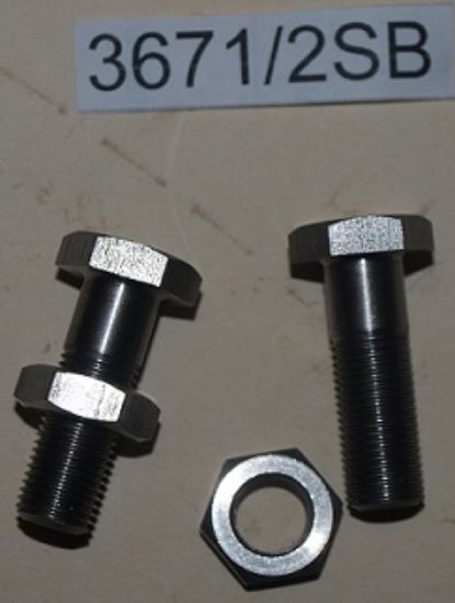 Picture of Bolt and nut : Centre stand mounting : Stainless steel  : Pair