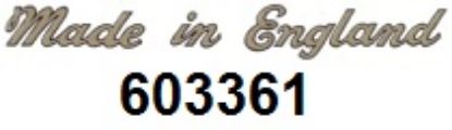 Picture of Decal : 'Made in England'