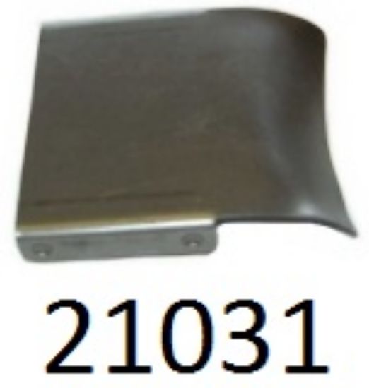 Picture of Engine plate cover : Rear : Short type : Featherbed