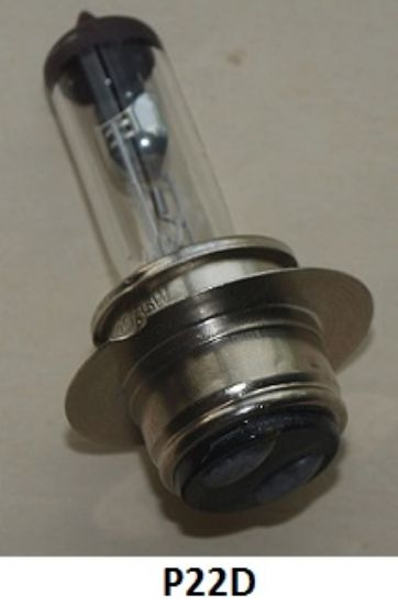 Picture of Headlight bulb : 6 volt 35W/35W : Halogen