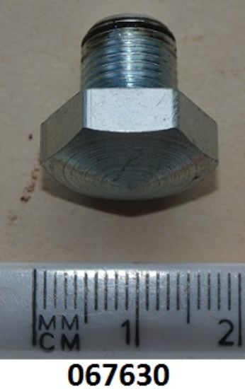 Picture of Oil tank drain plug : Plated