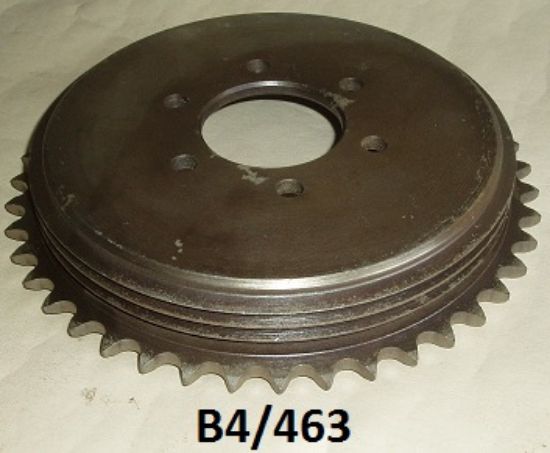 Picture of Wheel sprocket/brake drum : Rear : 5/8in x 1/4in
