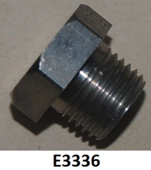 Picture of Drain plug : Gearbox Upright & Laydown : Plated : Including sealing washer
