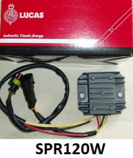 Picture of Regulator : Rectifier : 12 volt : 120w max : Single phase : Genuine Lucas