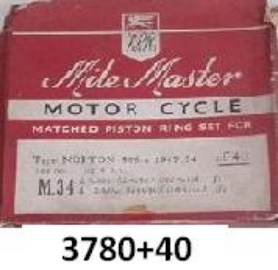 Picture of Piston ring set : 82mm +40 : 596cc