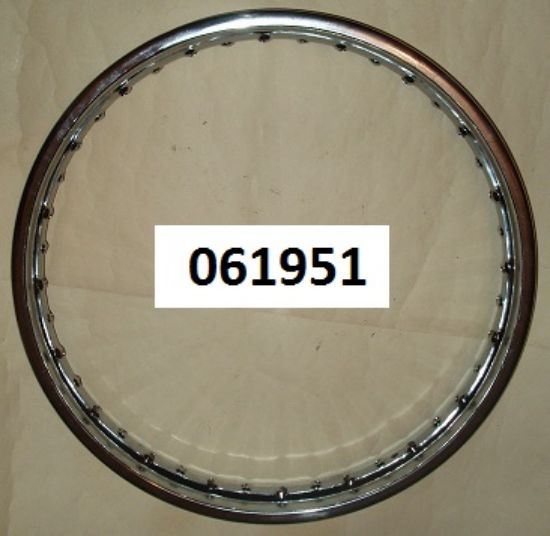 Picture of Wheel Rim : Front : Disc type hub only!