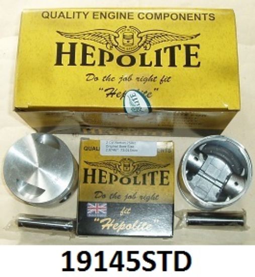 Picture of Piston set : Engine set of 2 : 750cc : 73mm Standard