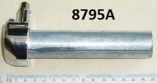 Picture of Twist grip : Metal barrel : Single pull : 1 inch bars