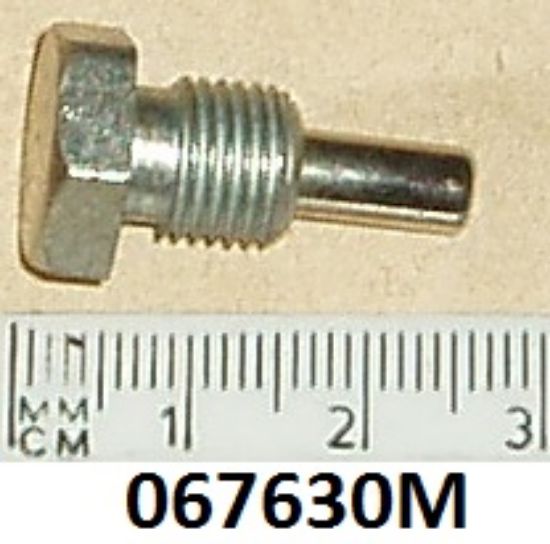 Picture of Drain plug : With magnet : 3/8 BSCY thread : 26TPI