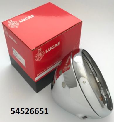 Picture of Headlamp shell & rim : Genuine Lucas : Requires clip 534296
