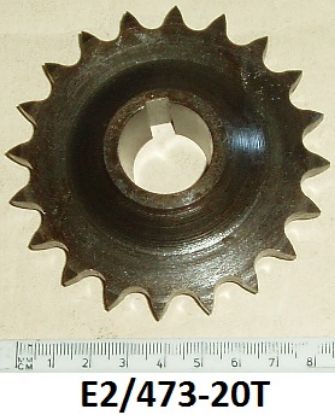 Picture of Engine sprocket : 20 teeth : Use with Laydown gearbox