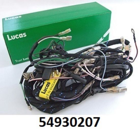 Picture of Wiring harness : Alternator/Distributor : Featherbed frame