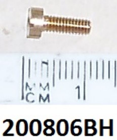Picture of Screw : Brush holder plate retaining : Brass