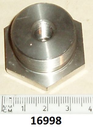 Picture of Fork top nut : Short Roadholder : Stainless steel