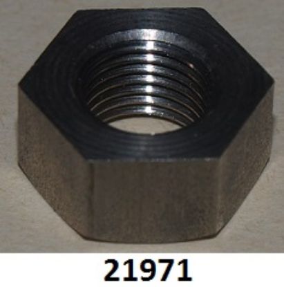 Picture of Nut : 3/8 inch BSCY : Cycle thread : Plain : Stainless steel