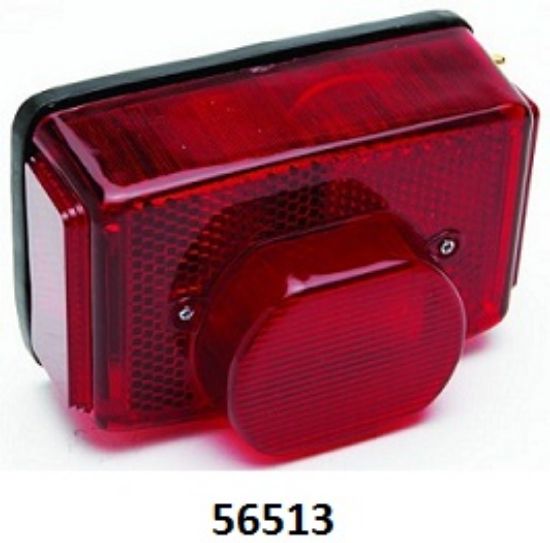 Picture of Rear light assembly : Lucas 917 type : Pattern