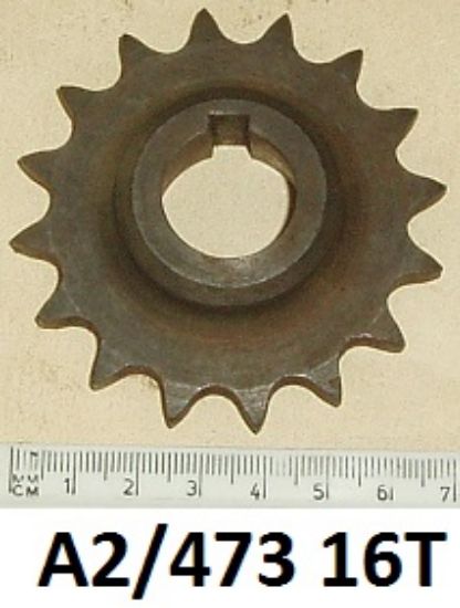 Picture of Engine sprocket : 16 teeth : Upright and Dolls Head gearbox models