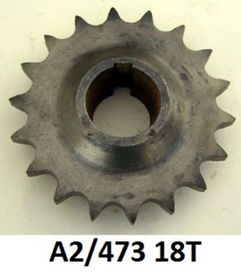 Picture of Engine sprocket : 18 teeth : Upright and Dolls Head gearbox models