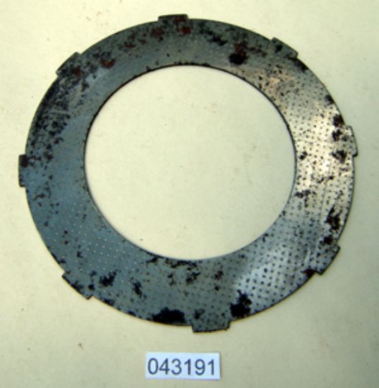 Picture of Clutch plate : Plain : Steel : Outer tang