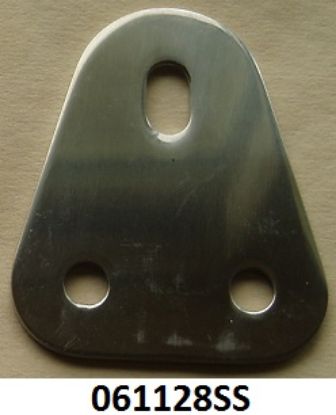 Picture of Plate : Head steady : 2 required : Stainless steel