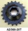 Picture of Gearbox sprocket : 20 teeth : 5/8in x 1/4in