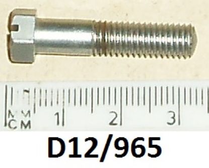 Picture of Bolt : Dynamo fixing strap : Genuine NOS shop soiled