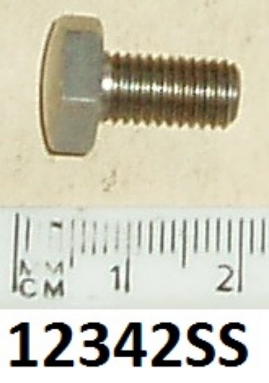 Picture of Bolt : Dome head : Stainless steel 