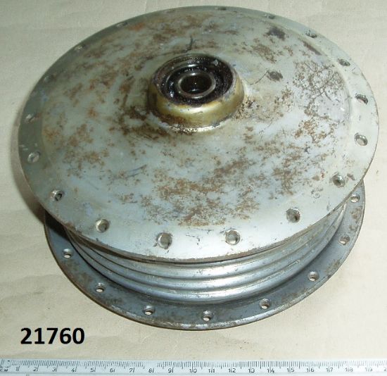 Picture of Hub shell assembly : Front wheel : Jubilee