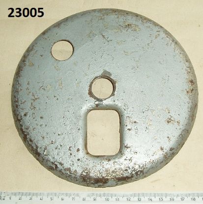 Picture of Brake plate cover : Domed : Front : Jubilee only