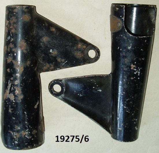 Picture of Headlamp brackets : Pair : Including Roadholder badges