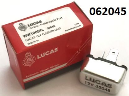 Picture of Indicator flasher relay : Genuine Lucas